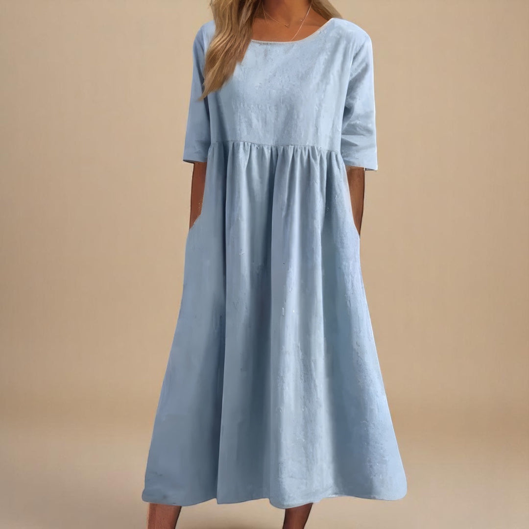 Minea™ Breezy Cotton Dress