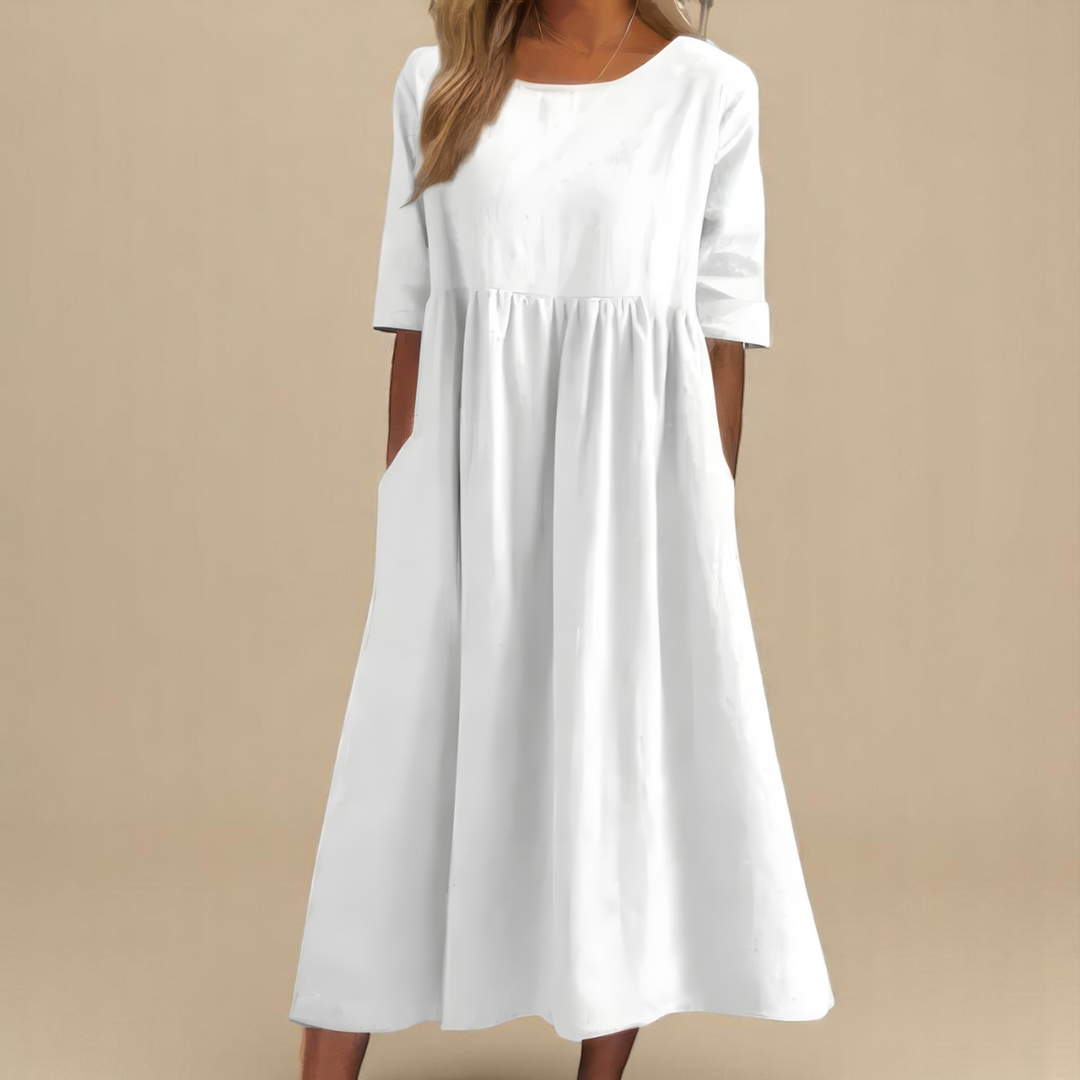 Minea™ Breezy Cotton Dress