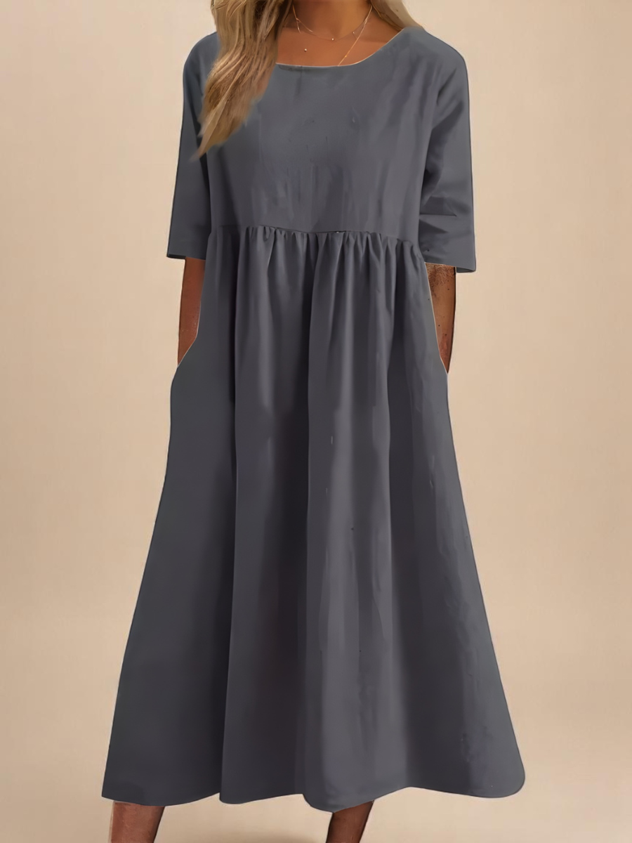 Minea™ Breezy Cotton Dress