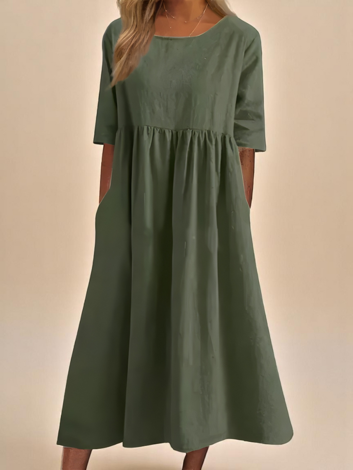 Minea™ Breezy Cotton Dress