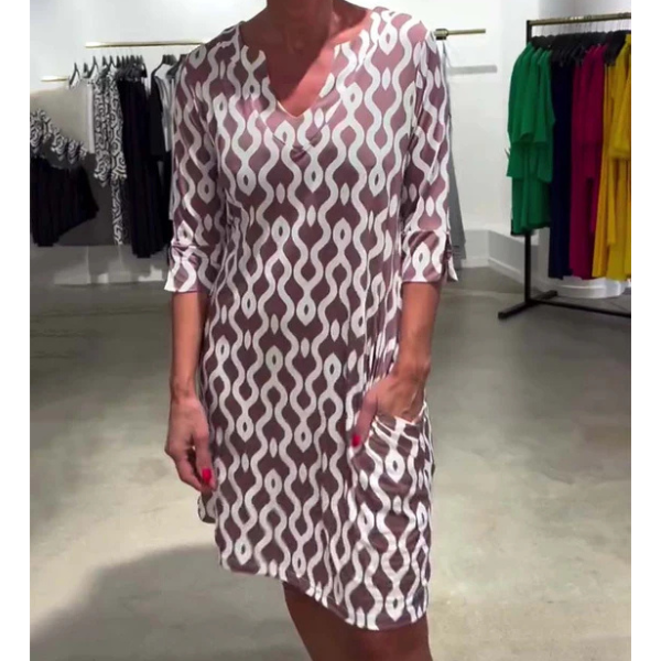 Brisa™ Midi Dress Marga with Exclusive Collar