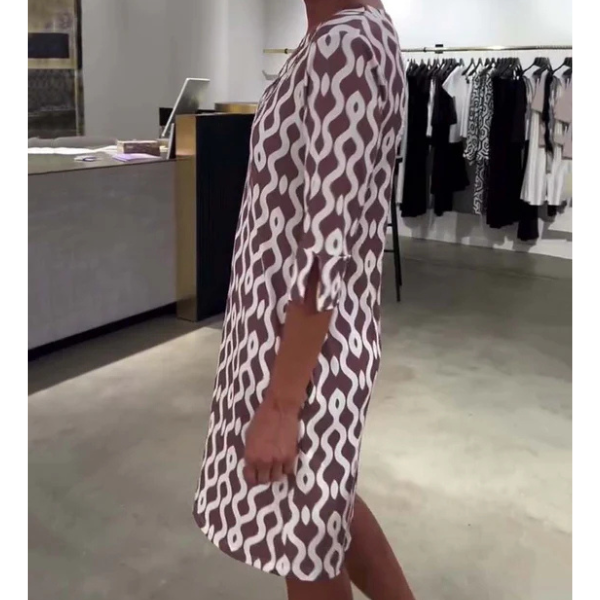 Brisa™ Midi Dress Marga with Exclusive Collar
