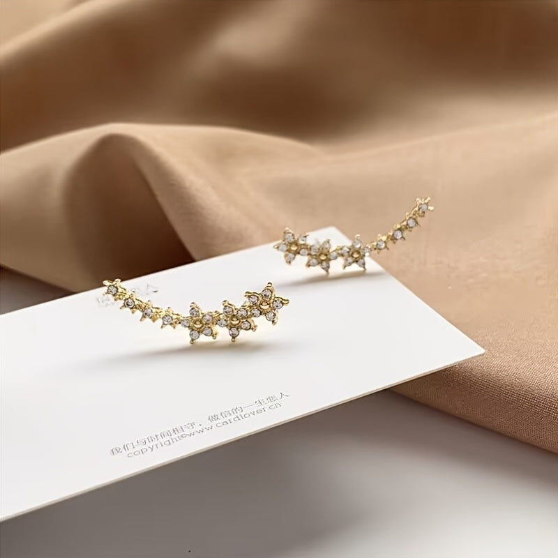 Soreya™ Elegant Floral Earrings with Timeless Style