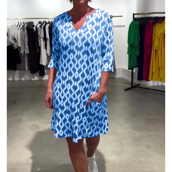 Brisa™ Midi Dress Marga with Exclusive Collar