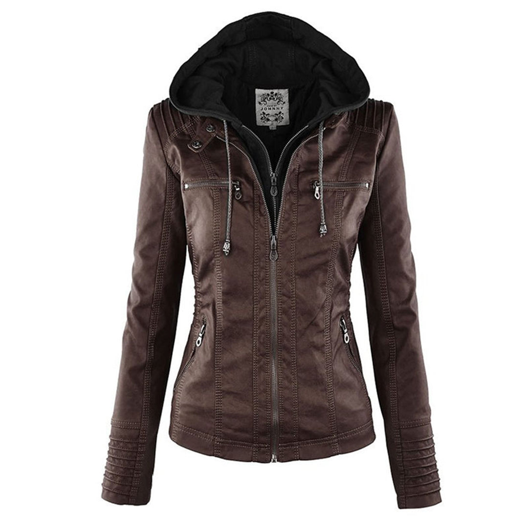 Jill | Waterproof Leather Jacket
