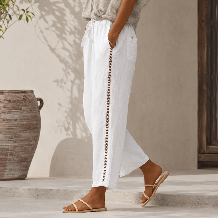Elara™ Relaxed Linen Blend Pants