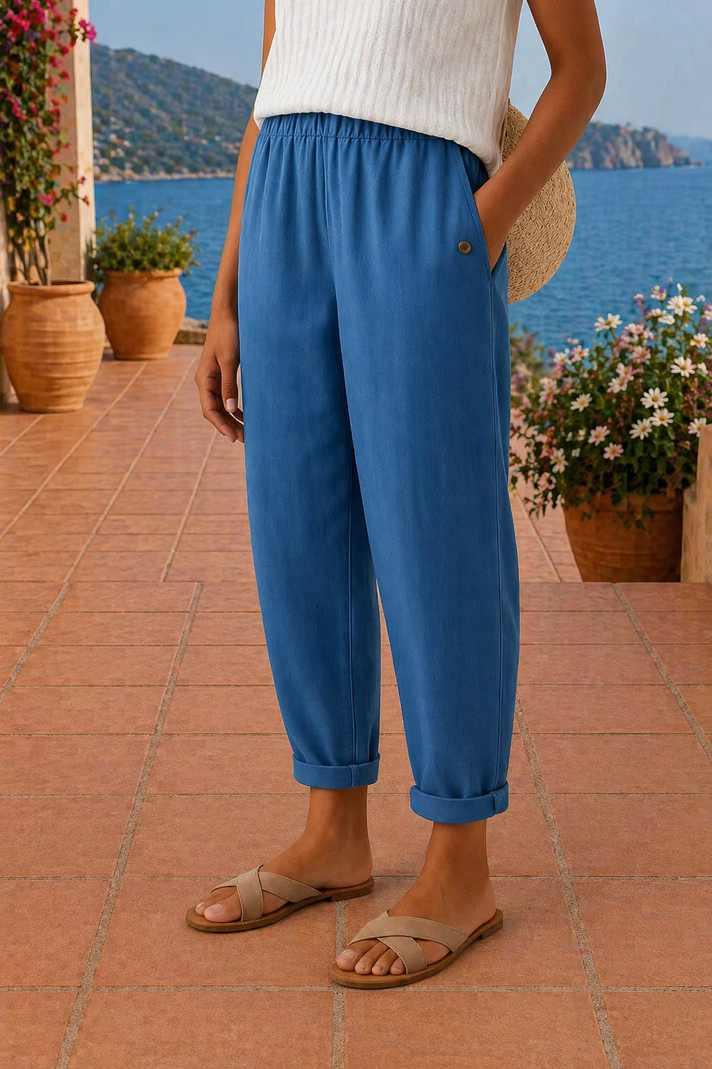 Maja™ Effortless Linen Blend Pants