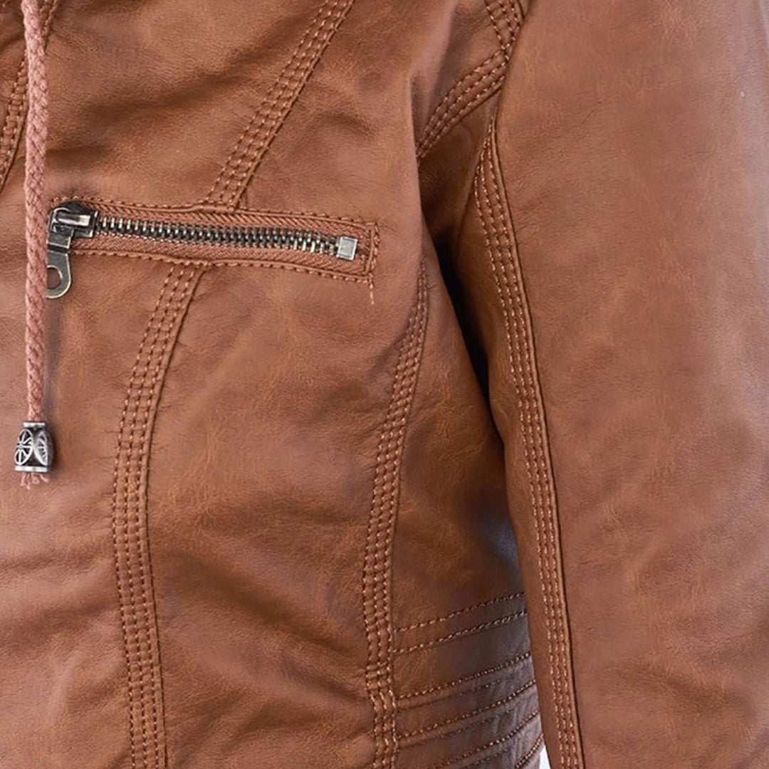 Jill | Waterproof Leather Jacket