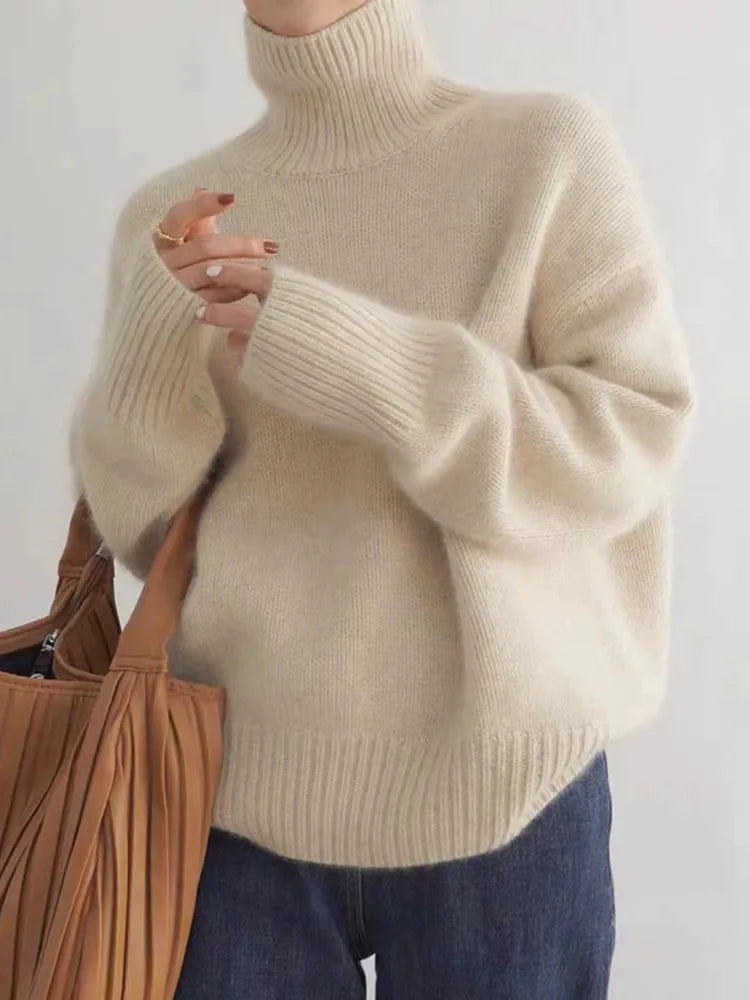 Isabella™ Premium Cashmere Turtleneck