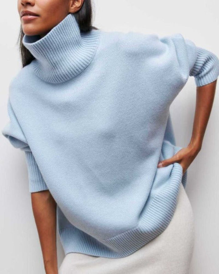 Evy™ Chic Turtleneck Knit Jumper