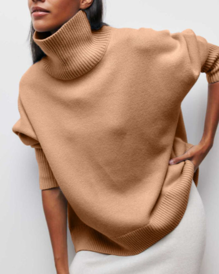 Evy™ Chic Turtleneck Knit Jumper