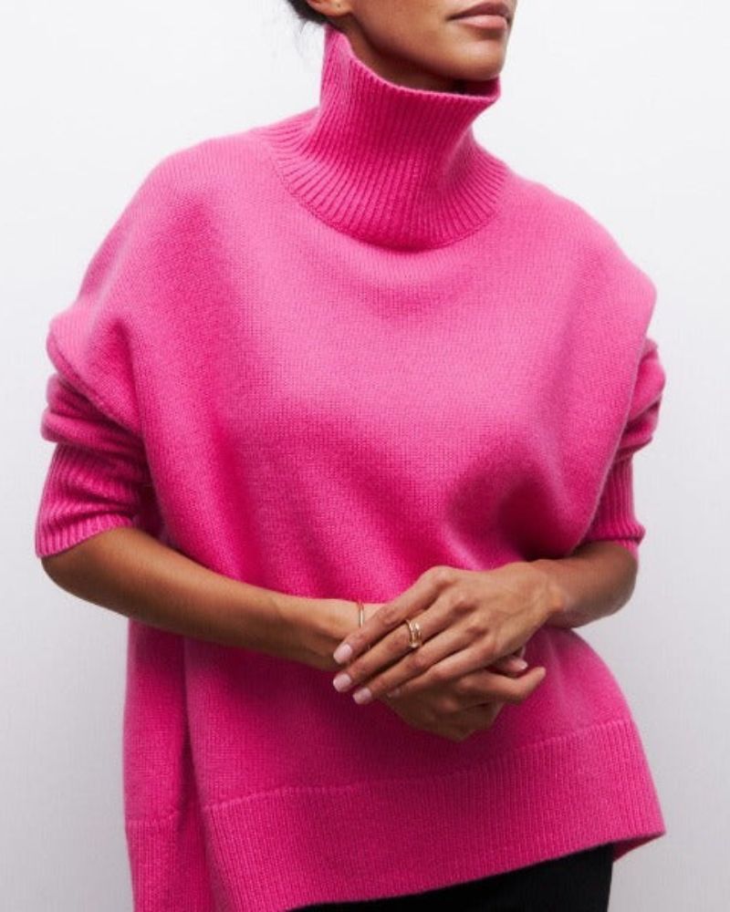 Evy™ Chic Turtleneck Knit Jumper