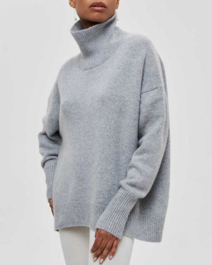 Evy™ Chic Turtleneck Knit Jumper