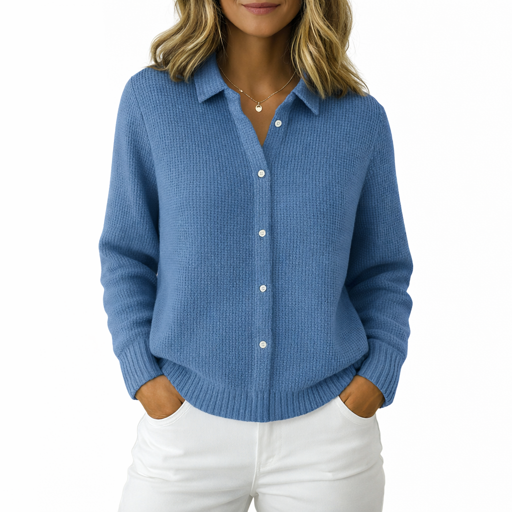 Bella™ Classic Fine Knit Cardigan with Buttons