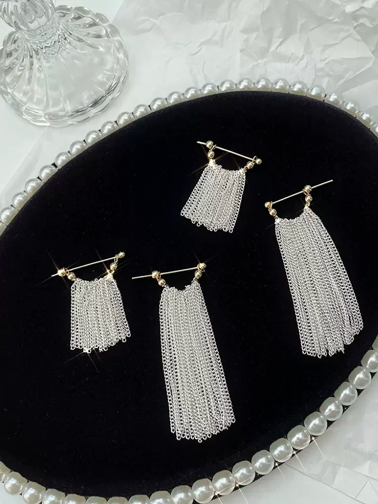 Ursa™ Earrings, Necklace, Bracelet with Cascading Fringe