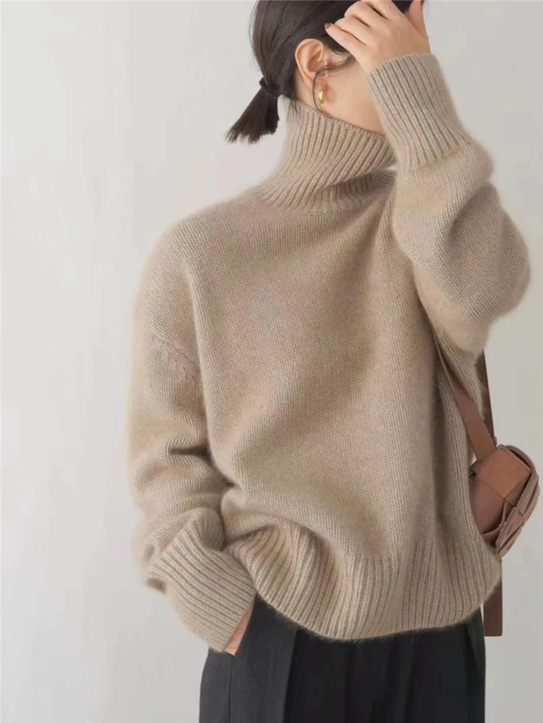 Isabella™ Premium Cashmere Turtleneck