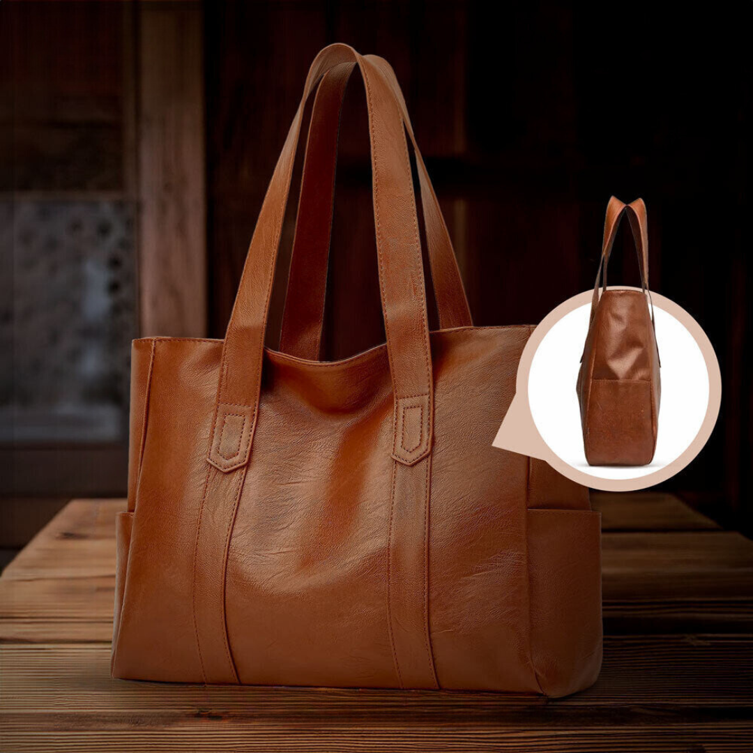 Abigail™ Leather Tote Bag