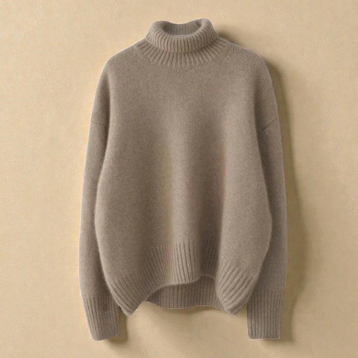 Ines™ Elegant Turtleneck Knit Jumper