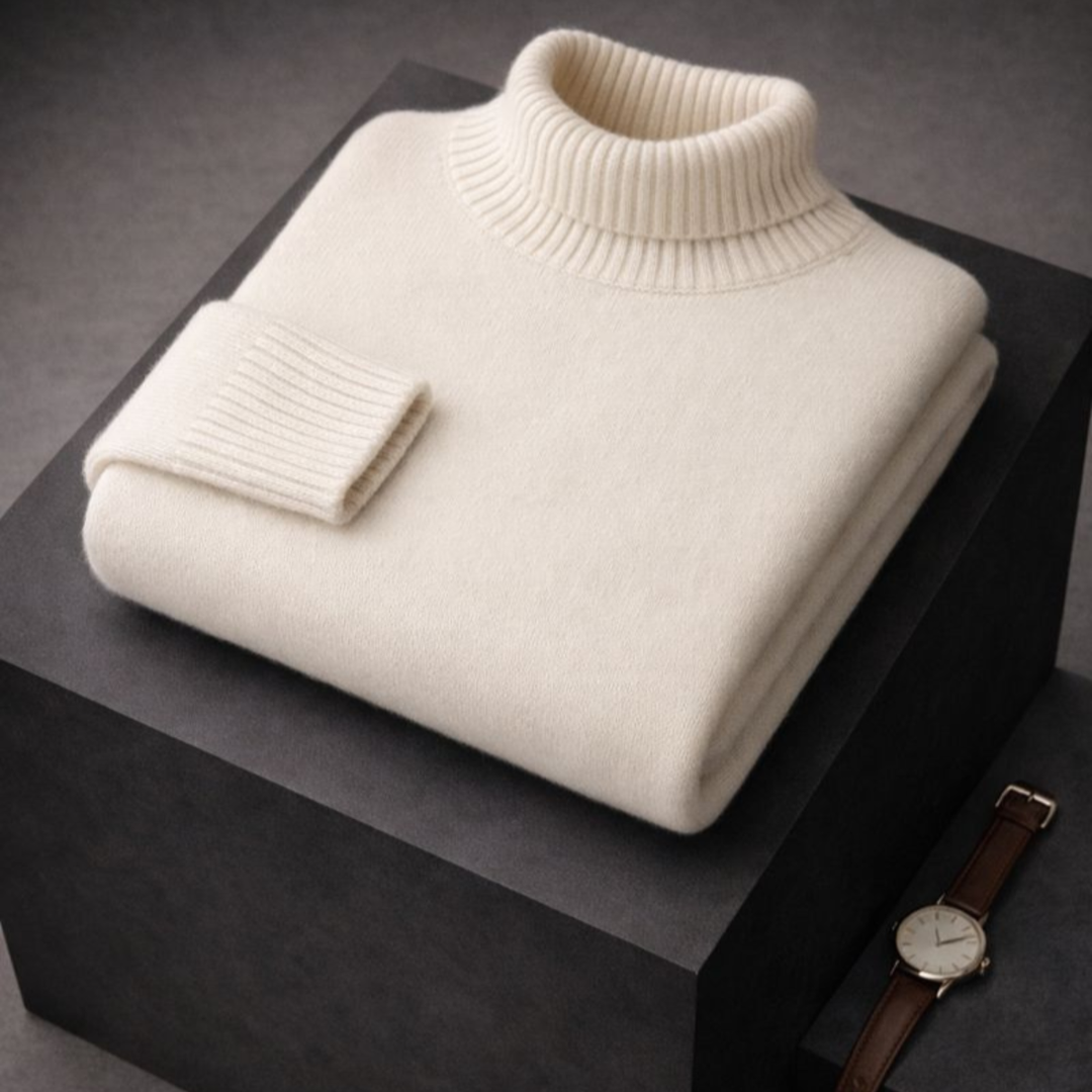Ines™ Elegant Turtleneck Knit Jumper