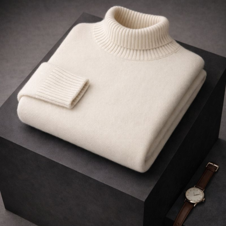 Ines™ Elegant Turtleneck Knit Jumper