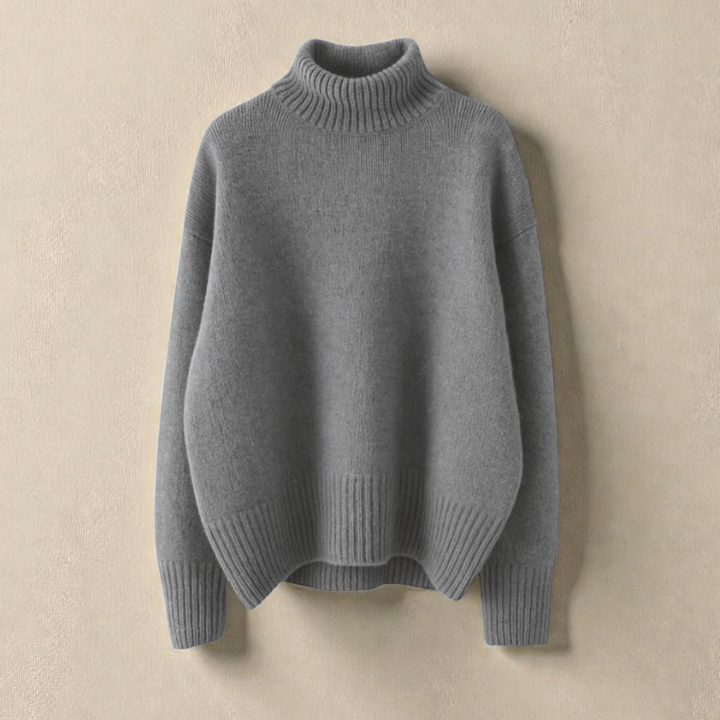 Ines™ Elegant Turtleneck Knit Jumper
