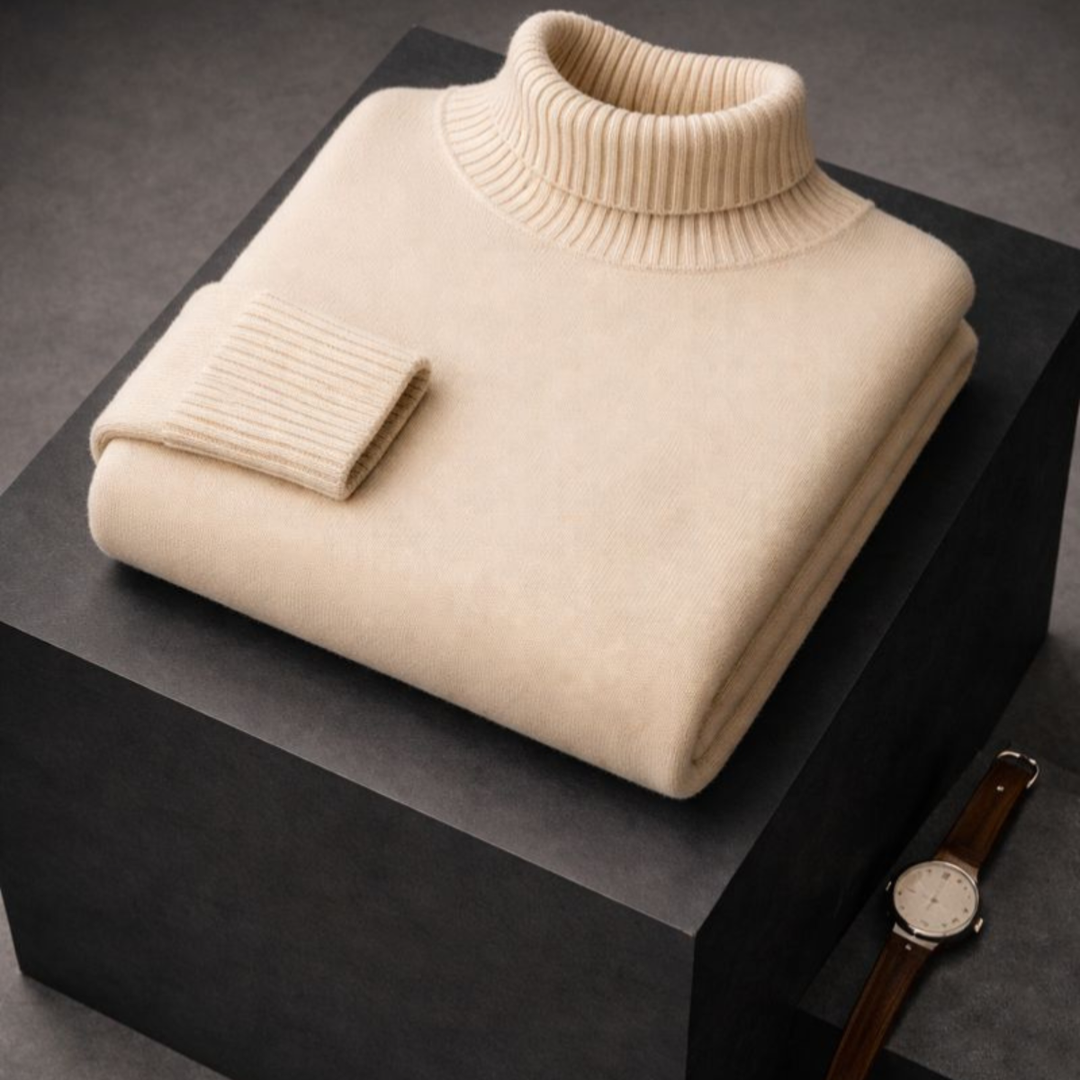 Ines™ Elegant Turtleneck Knit Jumper
