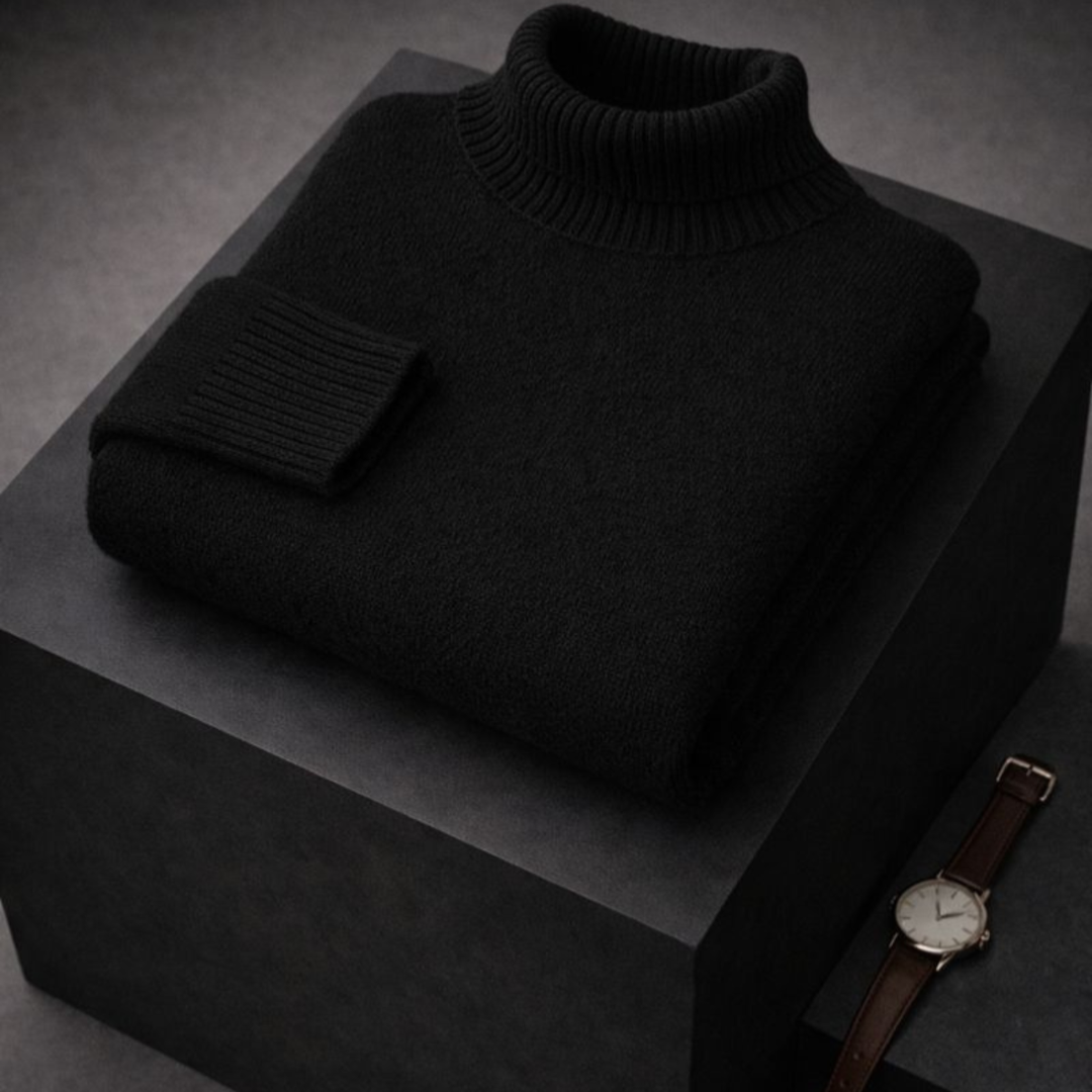 Ines™ Elegant Turtleneck Knit Jumper