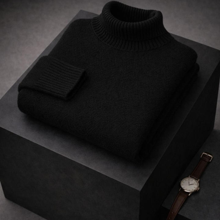 Ines™ Elegant Turtleneck Knit Jumper