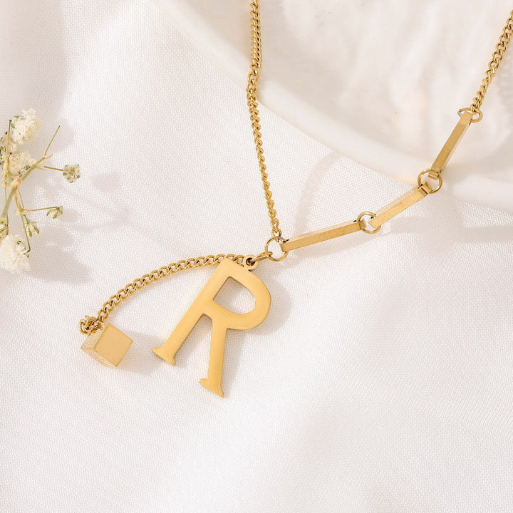 Blakely™ Personalized Initial Necklace in Elegant Finish