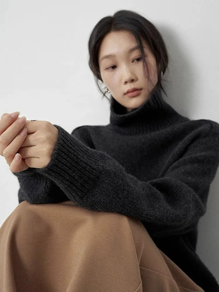 Thessara™ Elegant Cashmere Knit Jumper