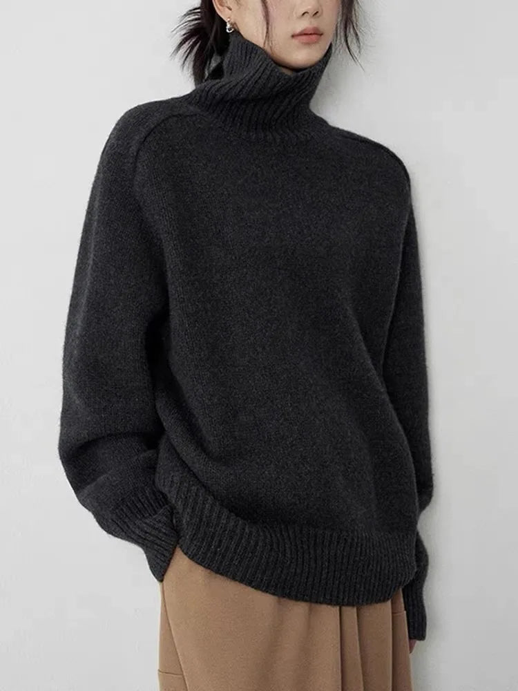 Thessara™ Elegant Cashmere Knit Jumper