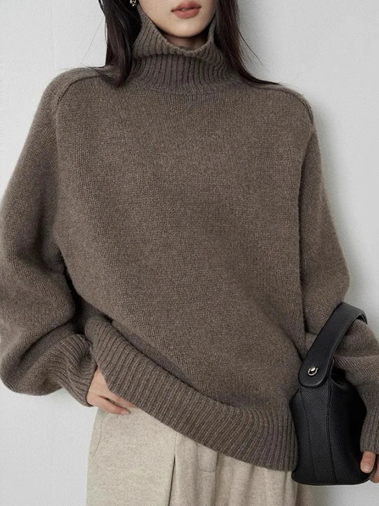 Thessara™ Elegant Cashmere Knit Jumper