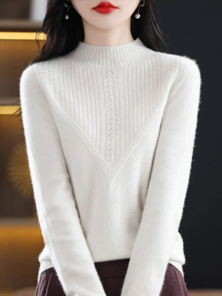 Liora™ Elegant Cashmere Knit Jumper