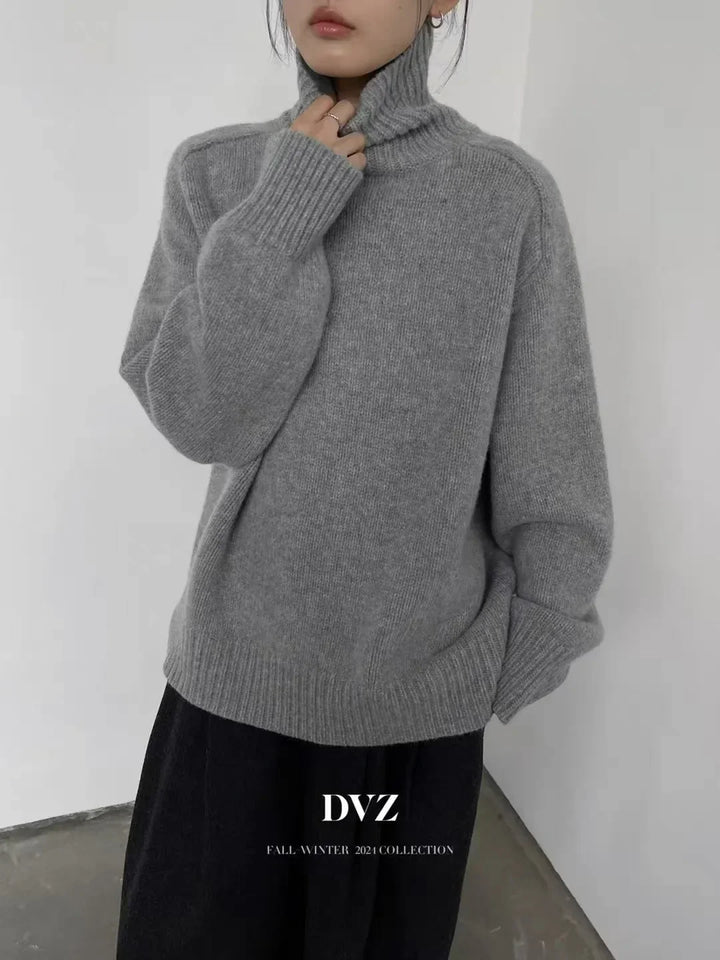 Thessara™ Elegant Cashmere Knit Jumper
