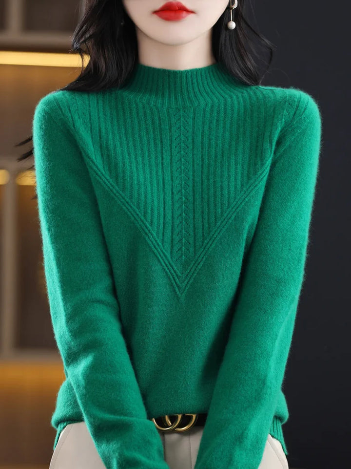 Liora™ Elegant Cashmere Knit Jumper