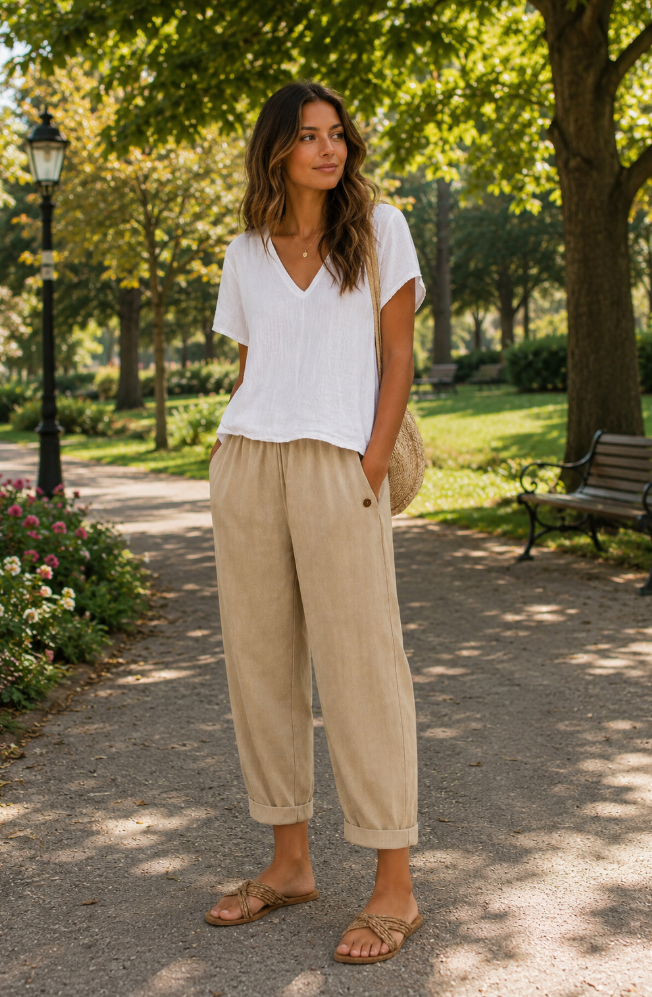 Maja™ Effortless Linen Blend Pants