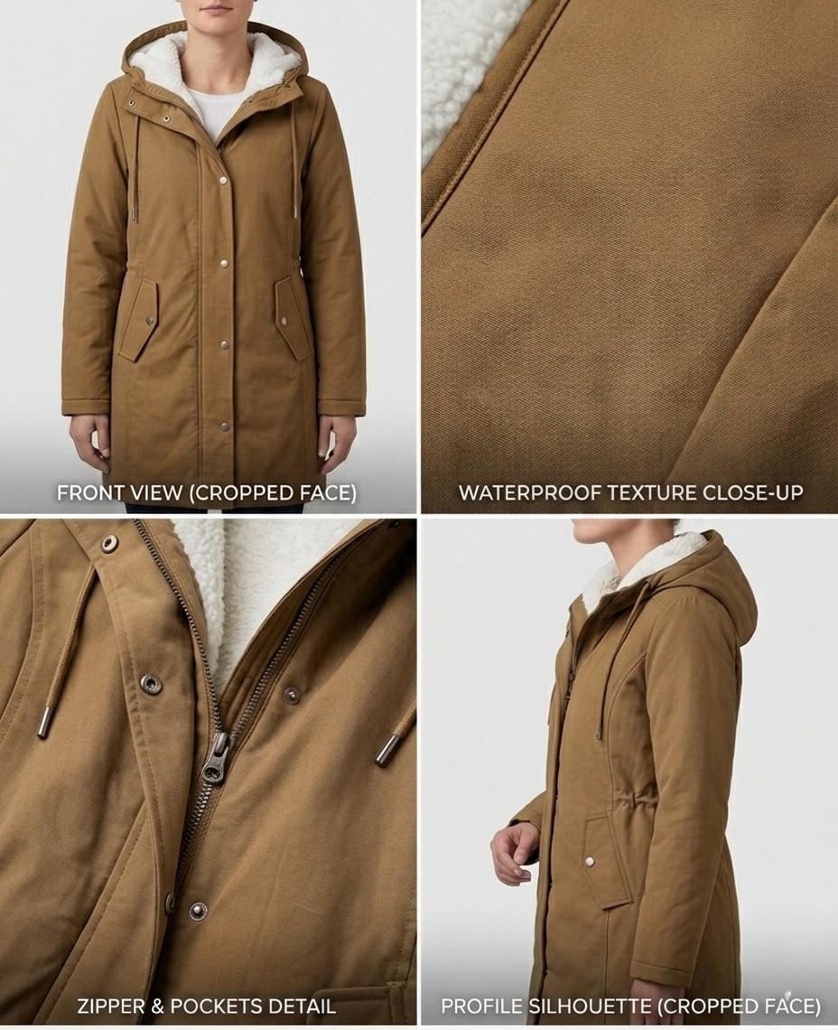 Amélie™ | Waterproof Long Parka | Final Edit