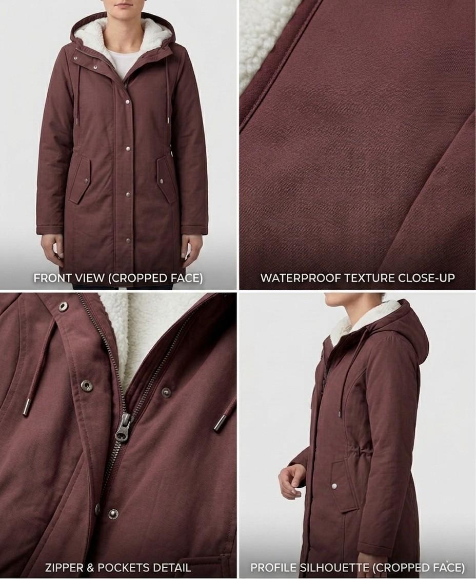 Amélie™ | Waterproof Long Parka | Final Edit