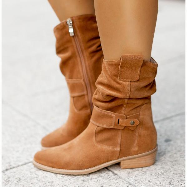Maryam™ Leather-Style Boots