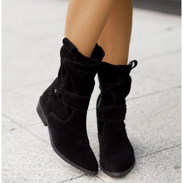 Maryam™ Leather-Style Boots