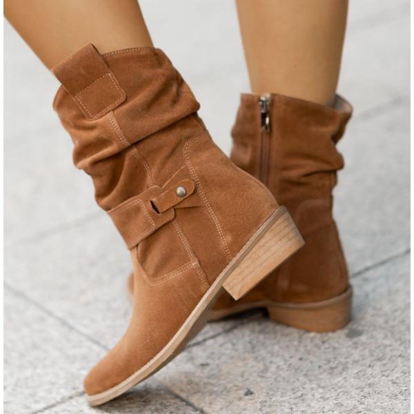 Maryam™ Leather-Style Boots