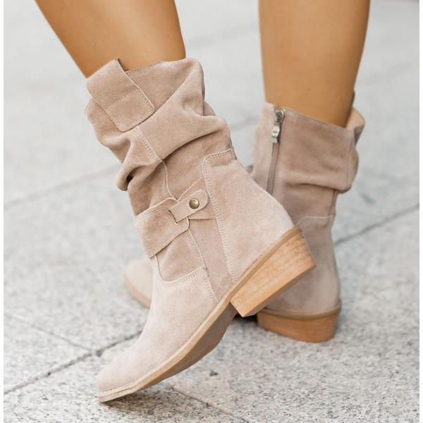 Maryam™ Leather-Style Boots