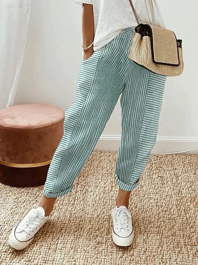 Lore™ Effortless Striped Trousers