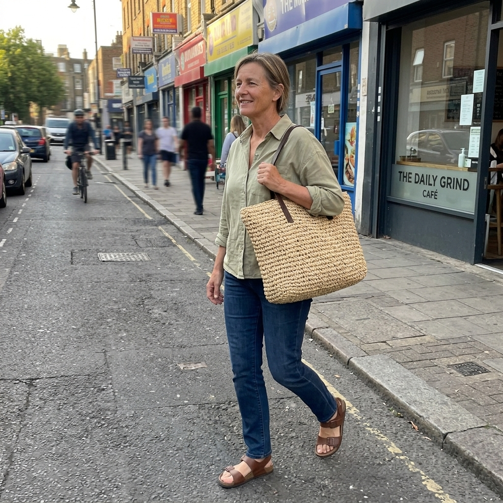 Olivia™ Woven Tote Bag