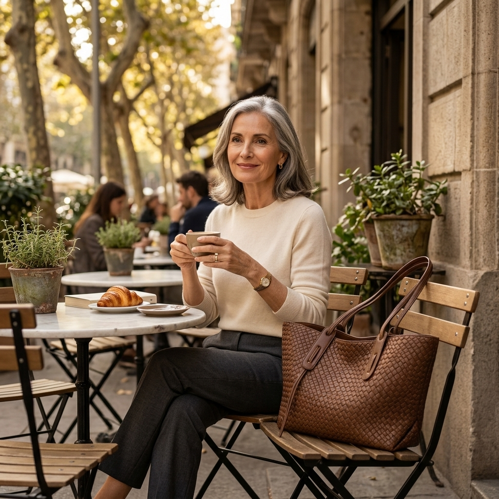Valencia™ Elegant Woven Tote Bag