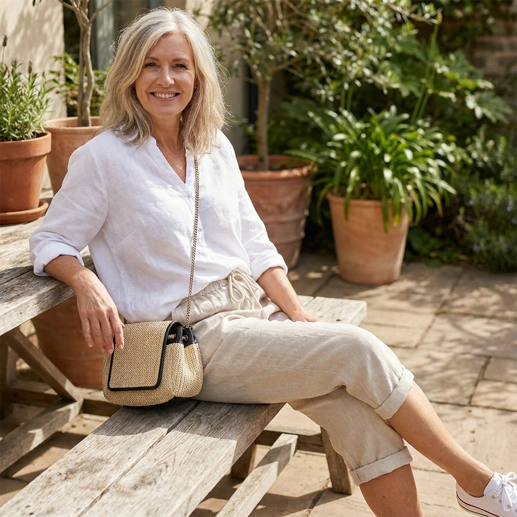 Elisa™ Linen Blend Shorts
