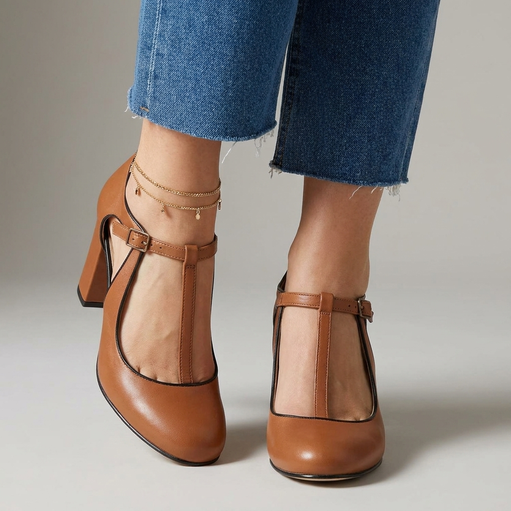 Lunavia™ Elegant Leather Heels