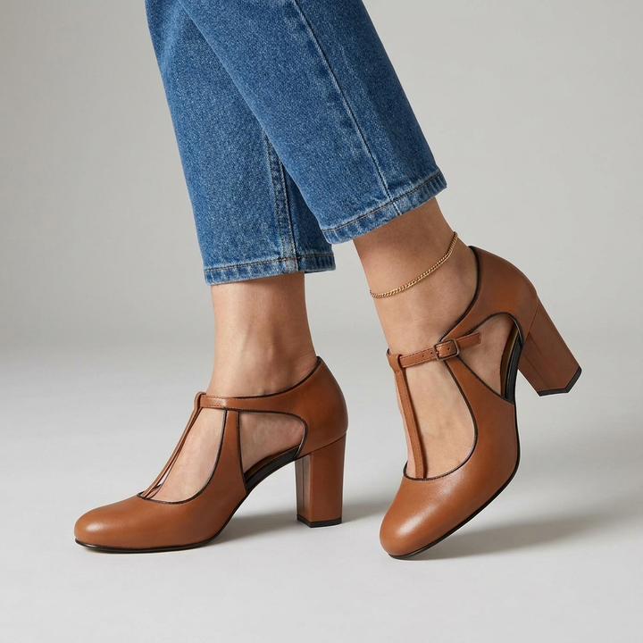 Lunavia™ Elegant Leather Heels