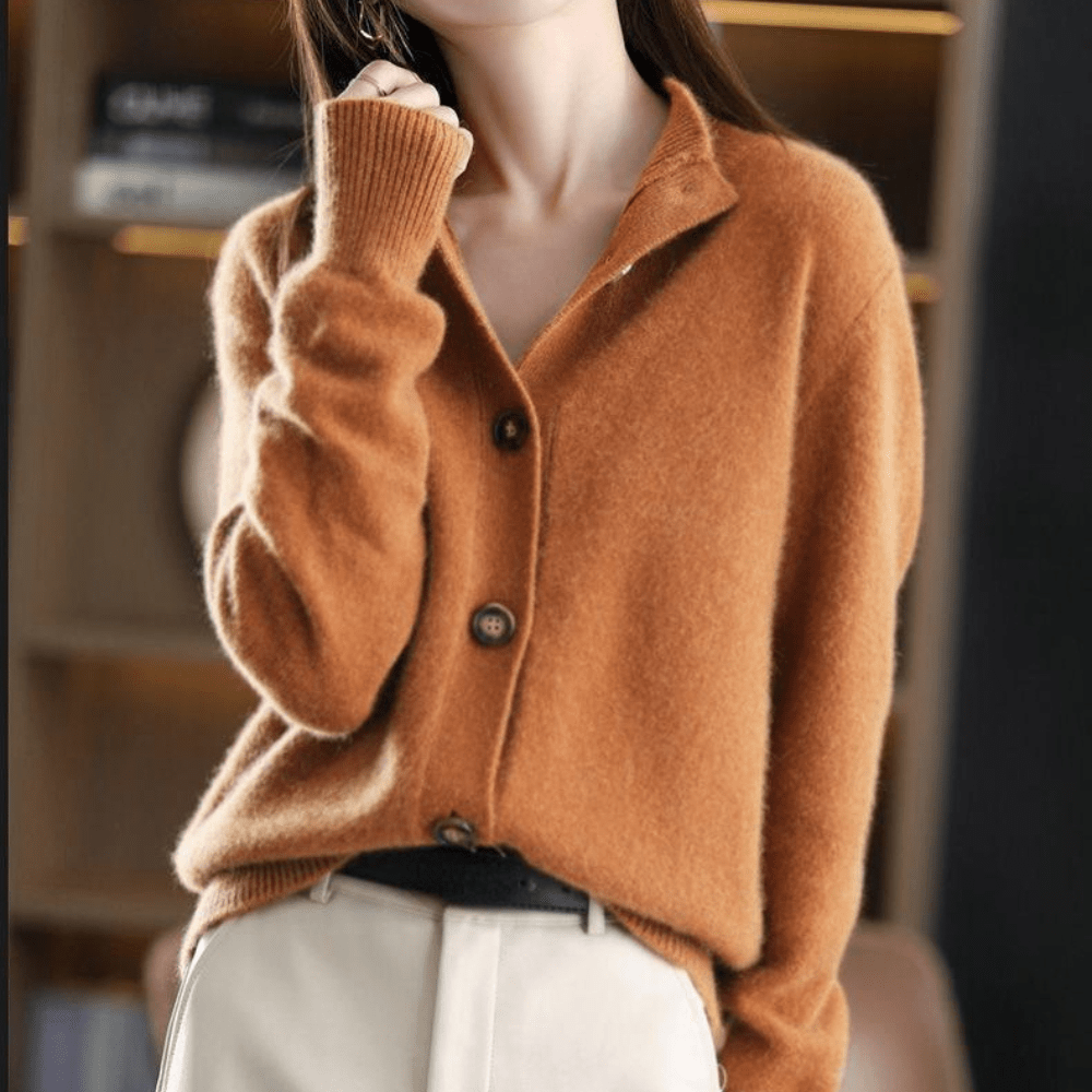 Annie™ Elegant Cashmere Cardigan