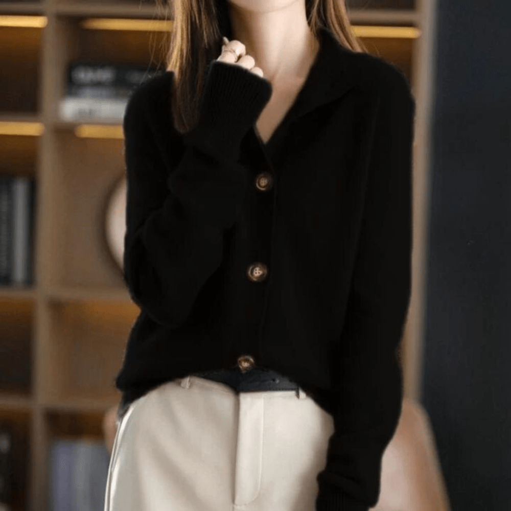 Annie™ Elegant Cashmere Cardigan
